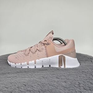 New Nike Free Metcon 5 'Pink Oxford' Women's Workout Shoes Size 8.5